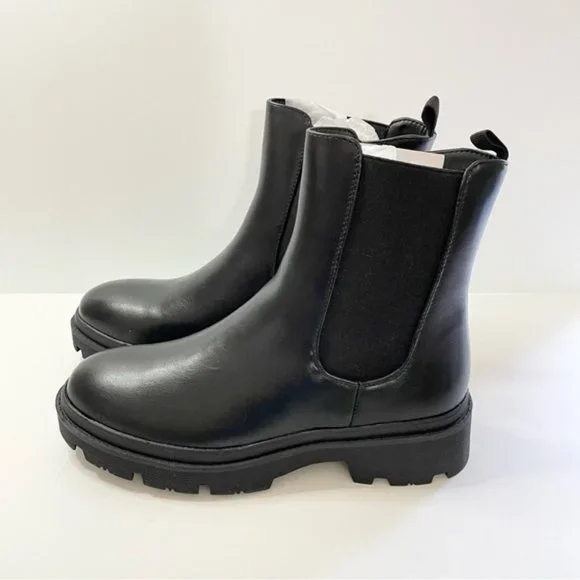 Womens C Paravano Chelsea Combat Boots EU Size 40 Black - Picture 3 of 13